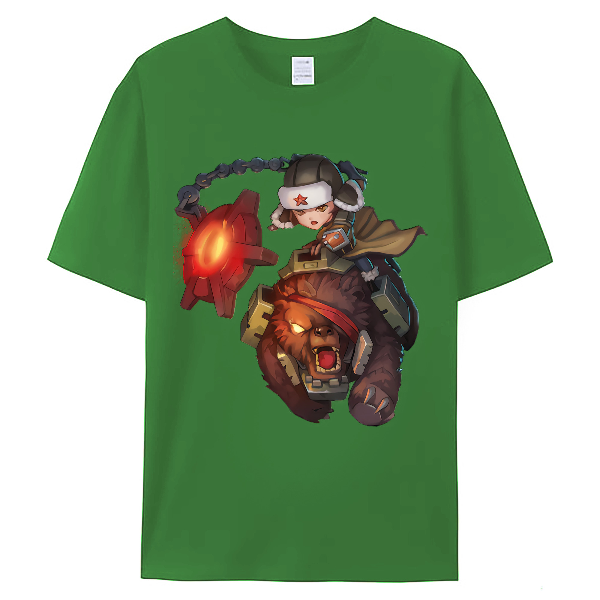 （画像用） リーグ・オブ・レジェンド League of Legends LOL レディースカジュアルプリントTシャツ（綿100％）